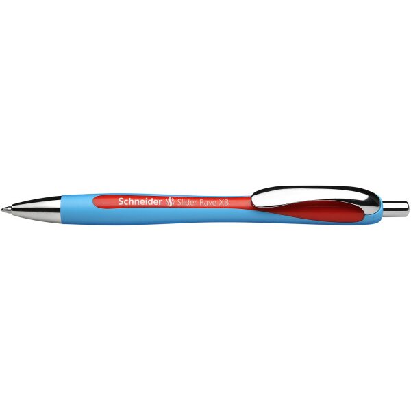 SCHNEIDER Kugelschreiber Rave 0.7mm 132502 rot, nachfüllbar