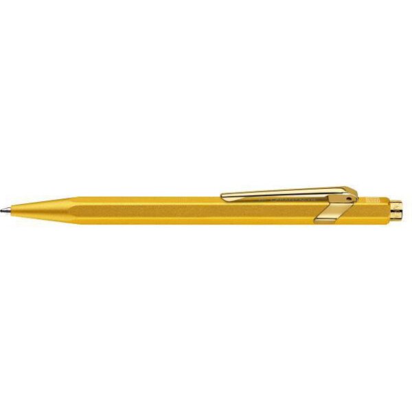 CARAN DACHE Stylo à bille 849 GoldBar 849.999 or, avec boite métal