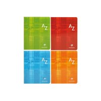 CLAIREFONTAINE Cahier 17x22cm 63749 A-Z 48 feuilles