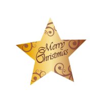 SIGEL Sticker 47x47mm CS112/W Noël 200 pcs.