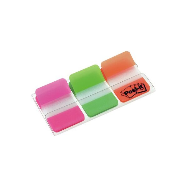 Post-it Haftmarker Index Strong, 25,4 x 38 mm, 3-farbig