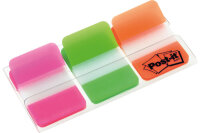 POST-IT Index Strong 25,4x38mm 686-PGO 3-couleur/3x22 tabs