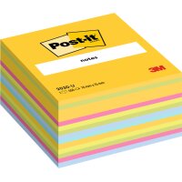 Post-it Bloc-note cube notes, 76 x 76 mm, couleurs ultra