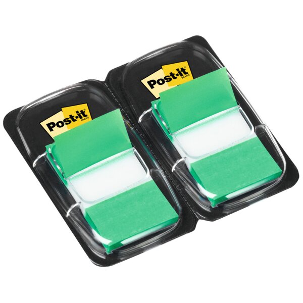 Post-it Haftmarker Index, 25,4 x 43,2mm, orange, 2er Spender