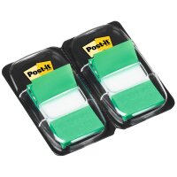 Post-it Haftmarker Index, 25,4 x 43,2mm, orange, 2er Spender