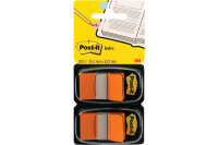POST-IT Index 2-set 25,4x43,2mm 680-O2 orange 2x50 pcs.