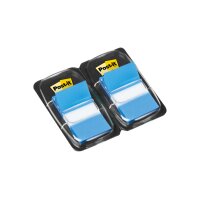 POST-IT Index 2-set 25,4x43,2mm 680-B2 bleu 2x50 pcs.