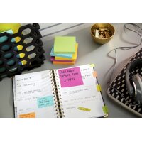 Post-it Haftnotizen notes, 127 x 76 mm, Energetic Collection