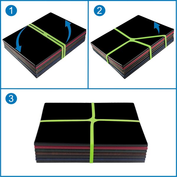 L&auml;ufer Elastiques en X dans un carton - 100 g, 150 x 11 mm,