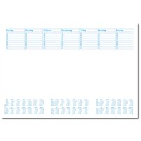 RNK Verlag Papier-Schreibunterlage "Office",...