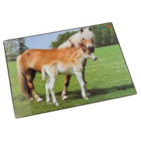 Läufer Schreibunterlage Pferd und Fohlen, 400 x 530 mm