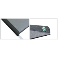 Läufer Sous-main DURELLA Flexoplan DS, gris