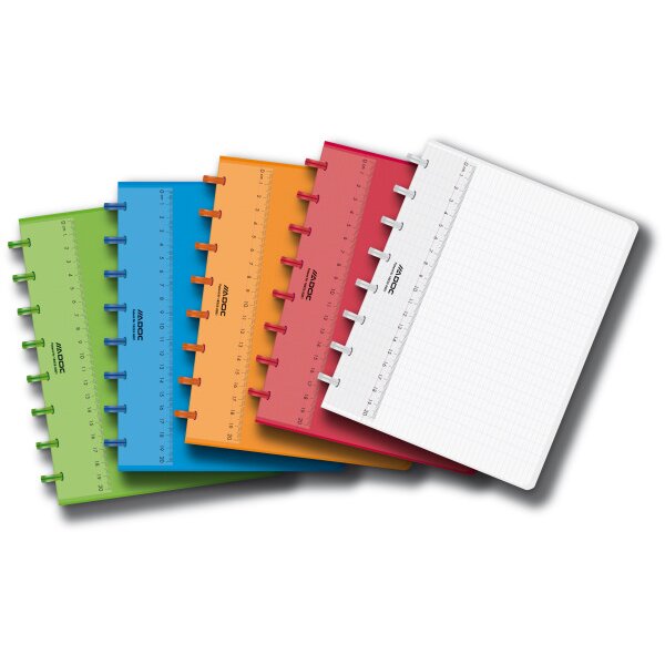 ADOC Cahier Pap-Ex A5 3048.000 quadrillé ass.