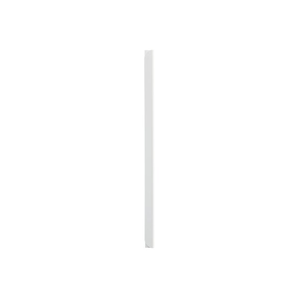 KOLMA Rail de serrage 3mm A4 10.746.16 blanc 25 pcs.