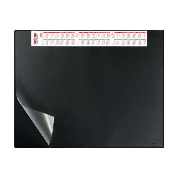 KOLMA Sous-main Perform 34.568.06 noir 63x50cm