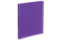 KOLMA Ringbuch Easy soft A4 02.804.13 violett, 2-Ring, 2.1cm