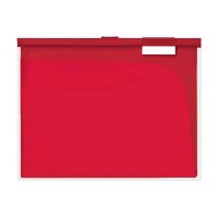 BÜROLINE Hängemappe A4 664054 rot, 6...