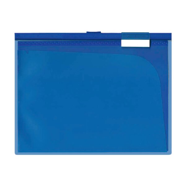 B&Uuml;ROLINE H&auml;ngemappe A4 664061 blau, 10 F&auml;cher 3 Stk.