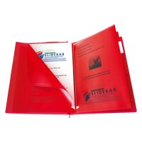 BÜROLINE Hängemappe A4 664062 rot, 10...