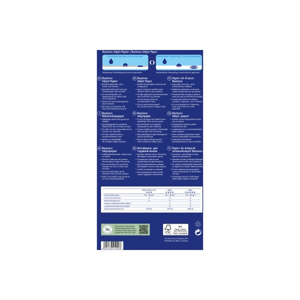 AVERY ZWECKFORM InkJet-Papier A4 2576-150 120g, weiss 150 Blatt