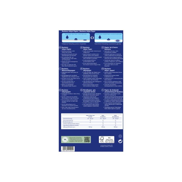 AVERY ZWECKFORM InkJet-Papier A4 2579-100 150g, weiss 100 Blatt