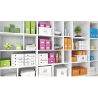 LEITZ Boîte de rangement pour CD Click & Store WOW, blanc