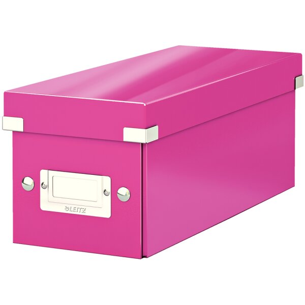 LEITZ Boîte de rangement pour CD Click & Store WOW, noir