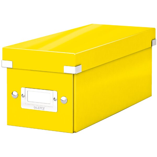 LEITZ Boîte de rangement pour CD Click & Store WOW, noir