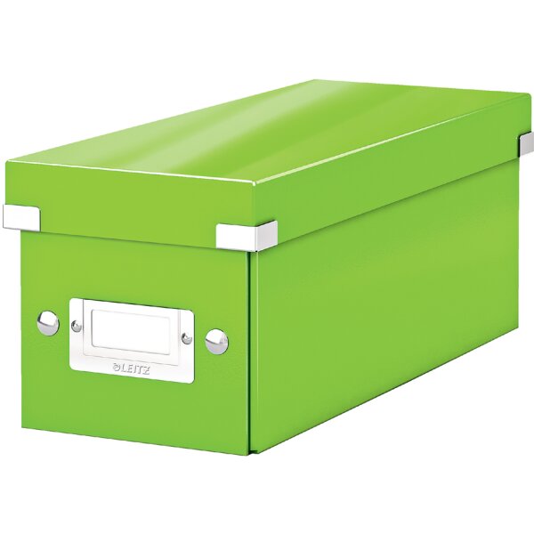 LEITZ Boîte de rangement pour CD Click & Store WOW, noir