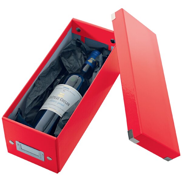 LEITZ Boîte de rangement pour CD Click & Store WOW, noir