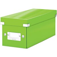 LEITZ Boîte de rangement pour CD Click & Store WOW, noir