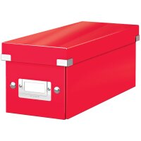 LEITZ Boîte de rangement pour CD Click & Store WOW, noir