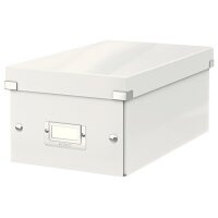 LEITZ DVD-Ablagebox Click & Store WOW, weiss