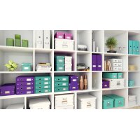 LEITZ DVD-Ablagebox Click & Store WOW, schwarz