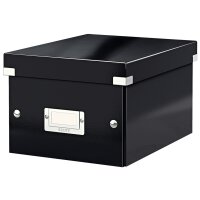LEITZ Ablagebox Click & Store WOW, DIN A5, schwarz
