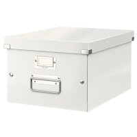 LEITZ Ablagebox Click & Store WOW, DIN A4, schwarz