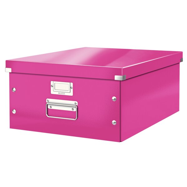 LEITZ Boîte de rangement Click & Store WOW, A3, noir