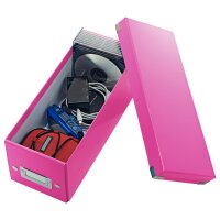 LEITZ CD-Ablagebox Click & Store WOW, pink