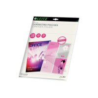 LEITZ Pochettes à plastifier A4 33835 brillant,...