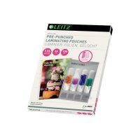 LEITZ Laminiertasche A4 33878 glanz, 125my 100 Stk