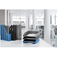 HAN Briefablage KLASSIK KARMA, DIN A4, Kunststoff, blau