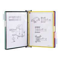 TARIFOLD Wandelement T-Display 416169 Gestell hellgrau