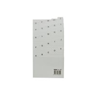 HAN Cartes-quides A-Z A7 987 gris 25 pcs.