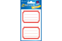 Z-DESIGN Sticker School 59686 Namen-Etiketten 6 Stück