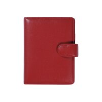 SUCCES Agenda Mini Ringbuch Cadiz 84136545U Leder rot...