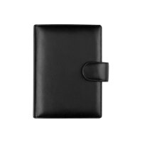 SUCCES Agenda Mini Ringbuch Nappa 84146102U schwarz...