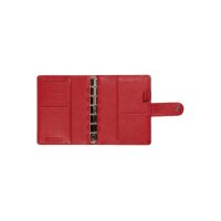 SUCCES Agenda Junior Ringbuch Cadiz 84236545U Leder rot...