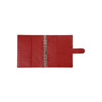SUCCES Agenda A5 Ringbuch Cadiz 84736545U Leder rot...