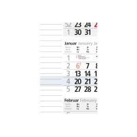 BÜHNER Calendrier de 3 mois 2026 M3KPNBL-R-FS ML...