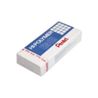 PENTEL Radierer Hi-Polymer ZEH-20 weiss 73x33x13,5mm